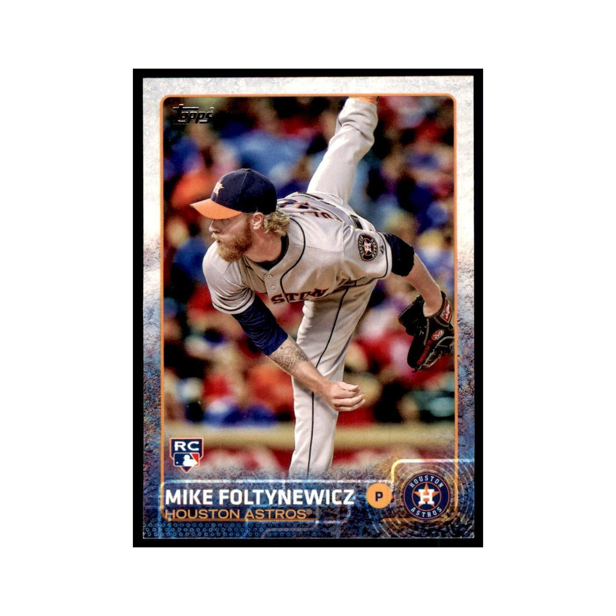 Mike Foltynewicz Rookie 2015 Topps #171 Baseball Cards Baseball Card NM