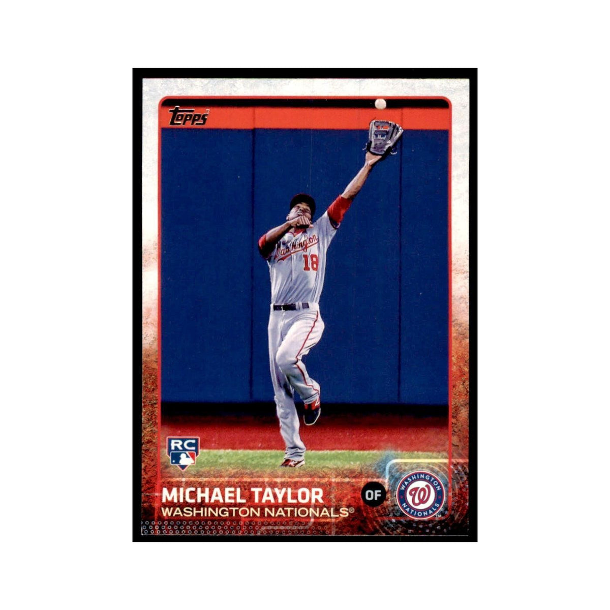 Michael Taylor Rookie 2015 Topps #132 Baseball Cards Baseball Card NM
