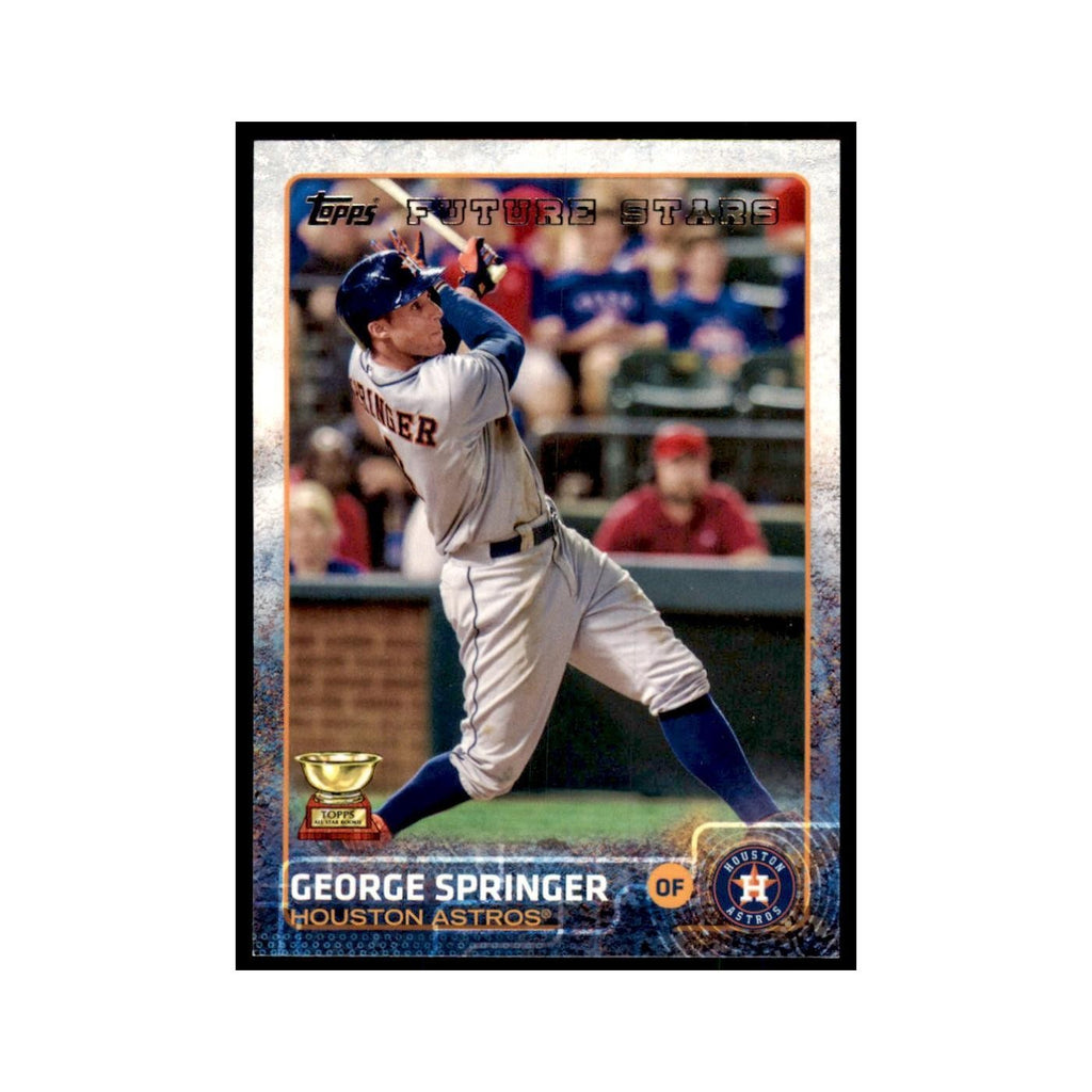 George Springer 2015 Topps #318 Baseball Cards Baseball Card NM