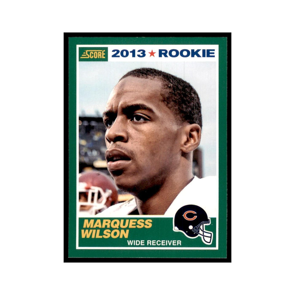 Marquess Wilson Rookie 2013 Score Red #402 Chicago Bears Football Card NM