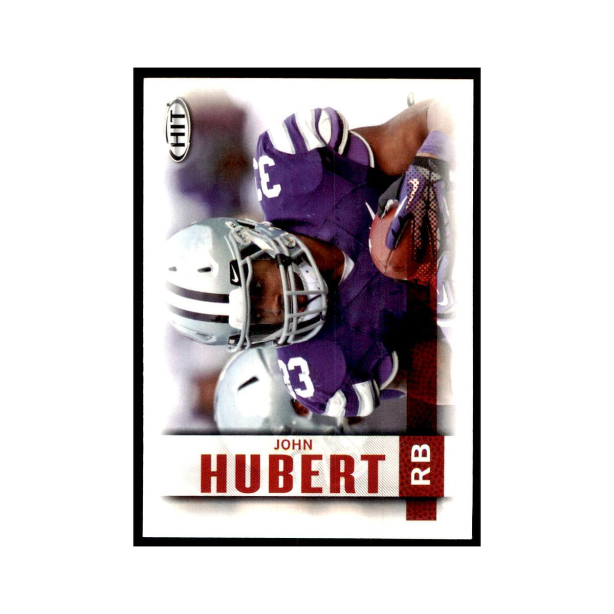 John Hubert 2014 SAGE HIT #33 Kansas State Wildcats Football Card NM