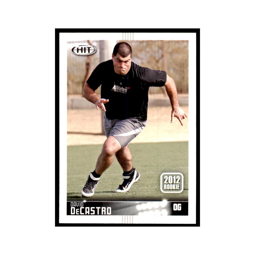 David DeCastro Rookie 2012 SAGE HIT #44 Stanford Cardinal Football Card NM