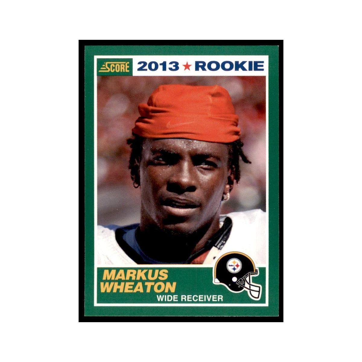 Markus Wheaton Rookie 2013 Score #401 Pittsburgh Steelers Football Card NM