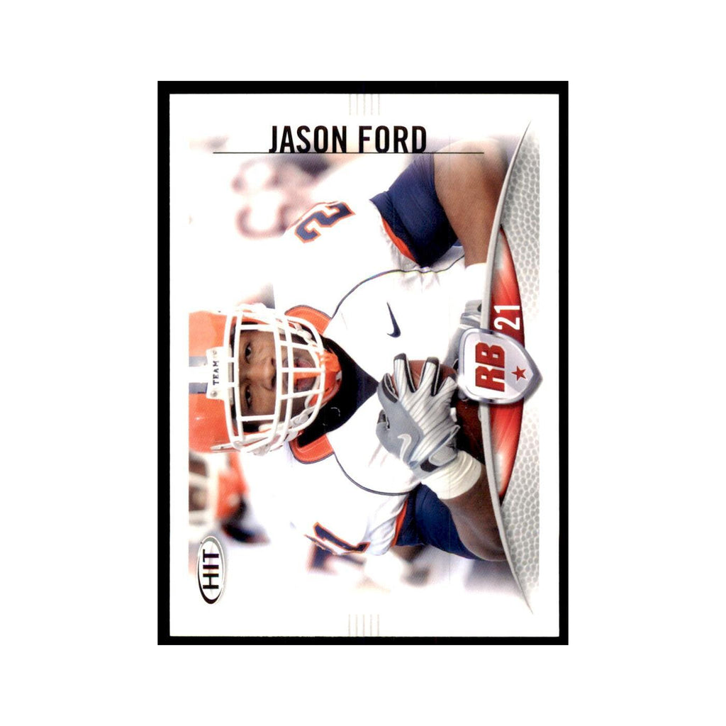 Jason Ford 2012 SAGE HIT #37 Illinois Fighting Illini Football Card NM