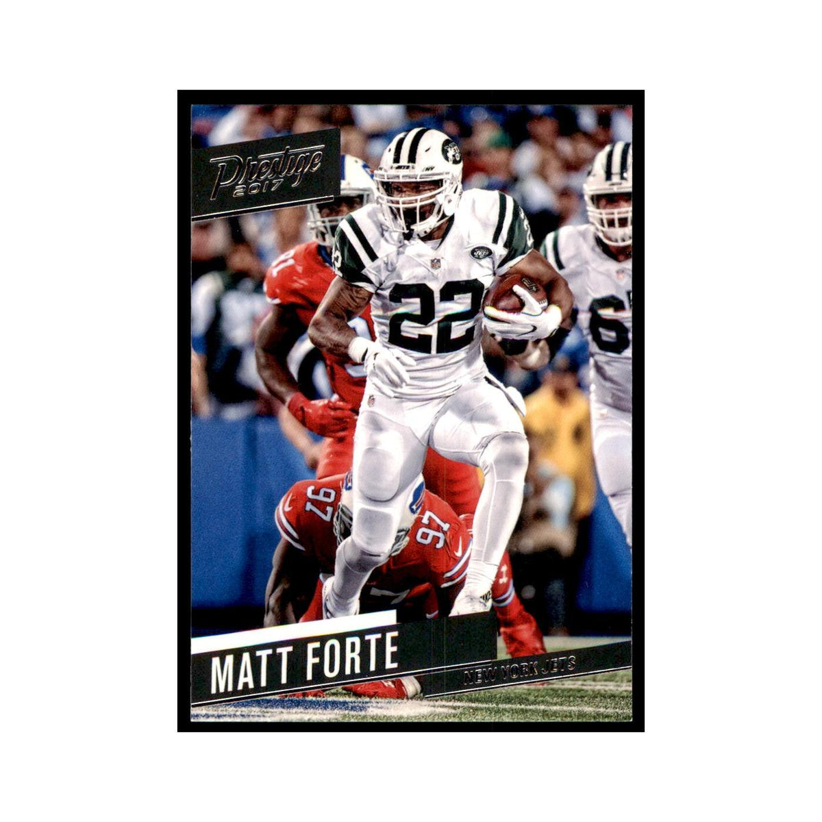 Matt Forte 2017 Panini Prestige #35 New York Jets Football Card NM