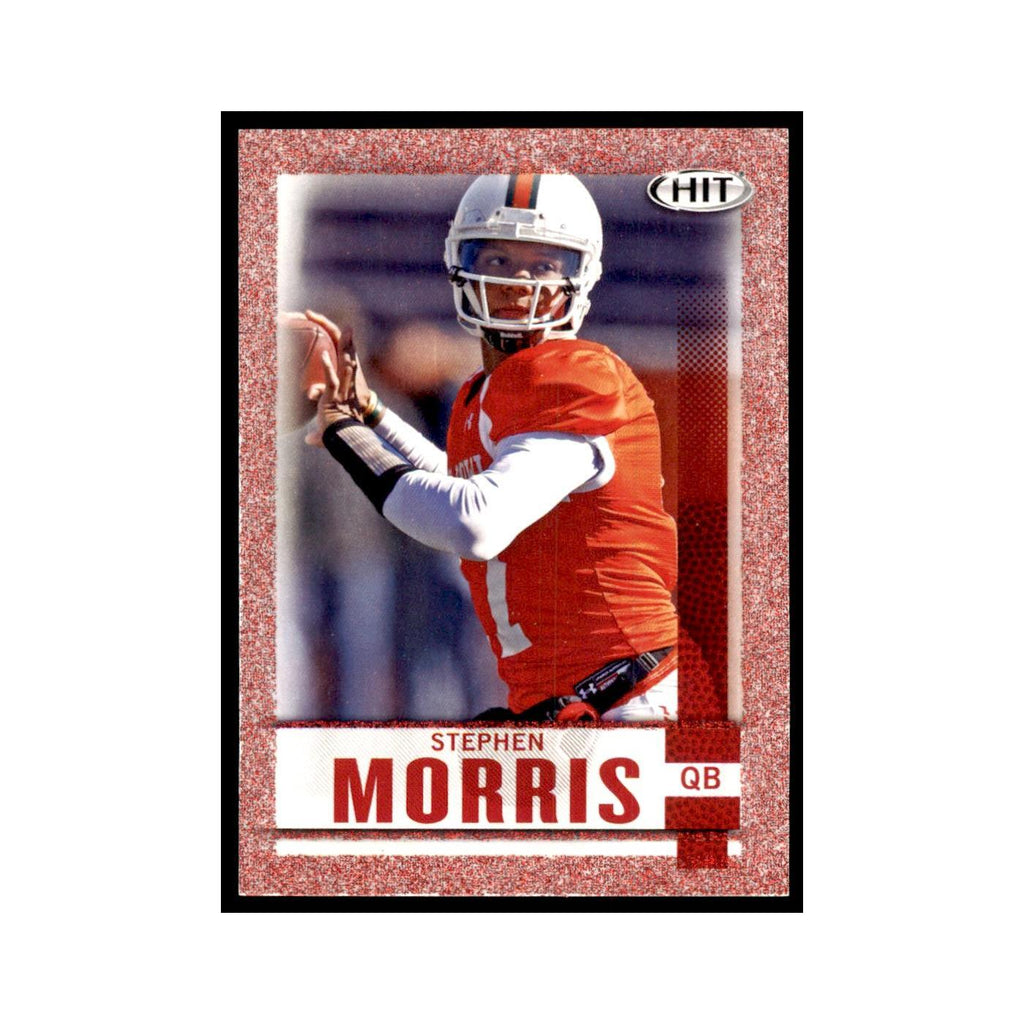 Stephen Morris 2014 SAGE HIT #17 Miami Hurricanes Football Card NM