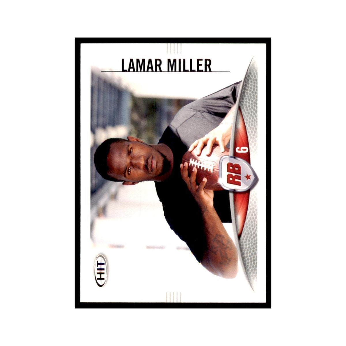 Lamar Miller Michael Egnew Ryan Tannehill 2012 SAGE Hit #6 Miami Dolphins NM