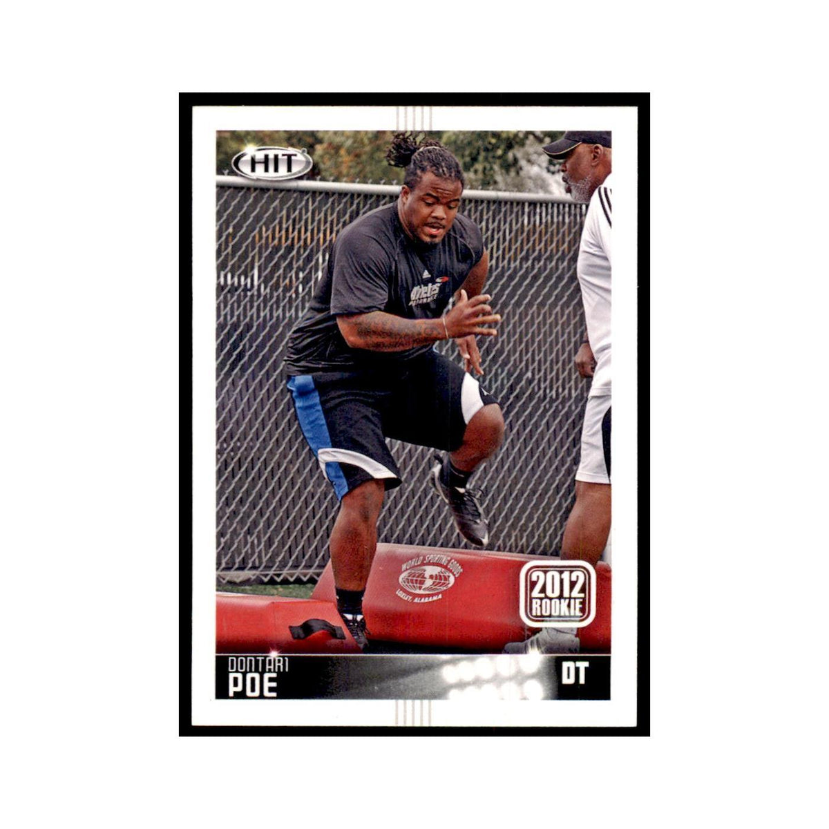 Dontari Poe Rookie 2012 SAGE HIT #138 Memphis Tigers Football Card NM