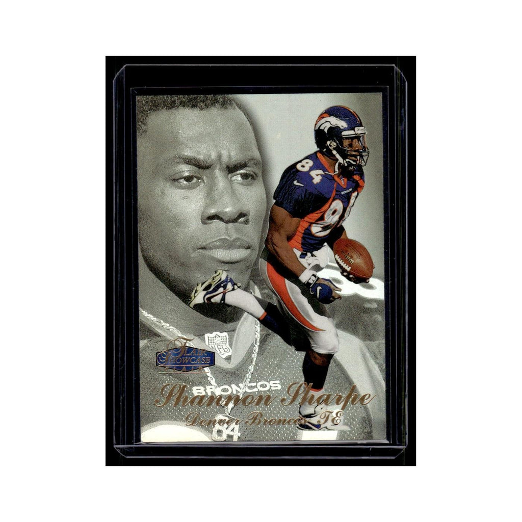 Shannon Sharpe 1998 Flair Showcase #2 Denver Broncos Football Card NM