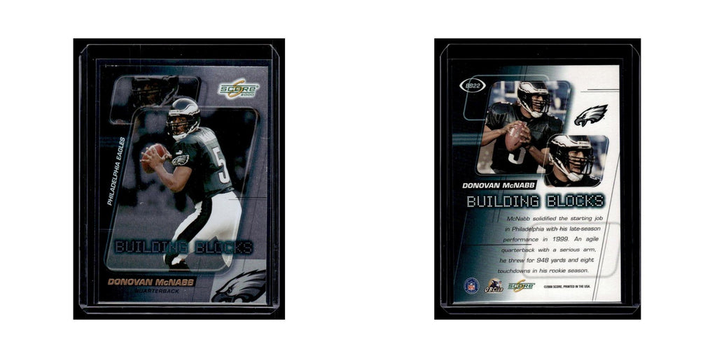 Donovan McNabb 2000 Score Building Blocks #BB22 Philadelphia Eagles NM