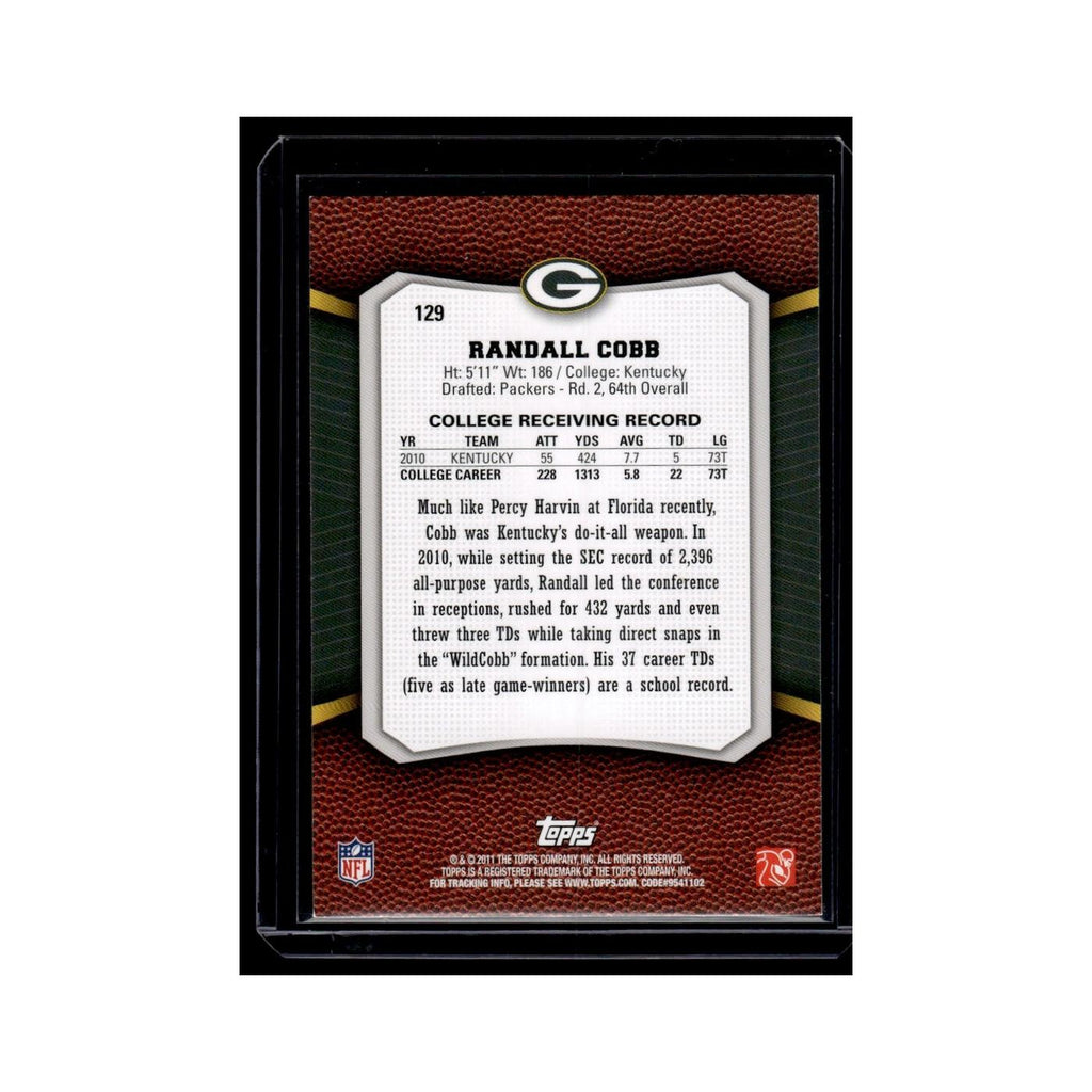 Randall Cobb 2011 Topps Rising Rookies #129 Green Bay Packers Football Card NM