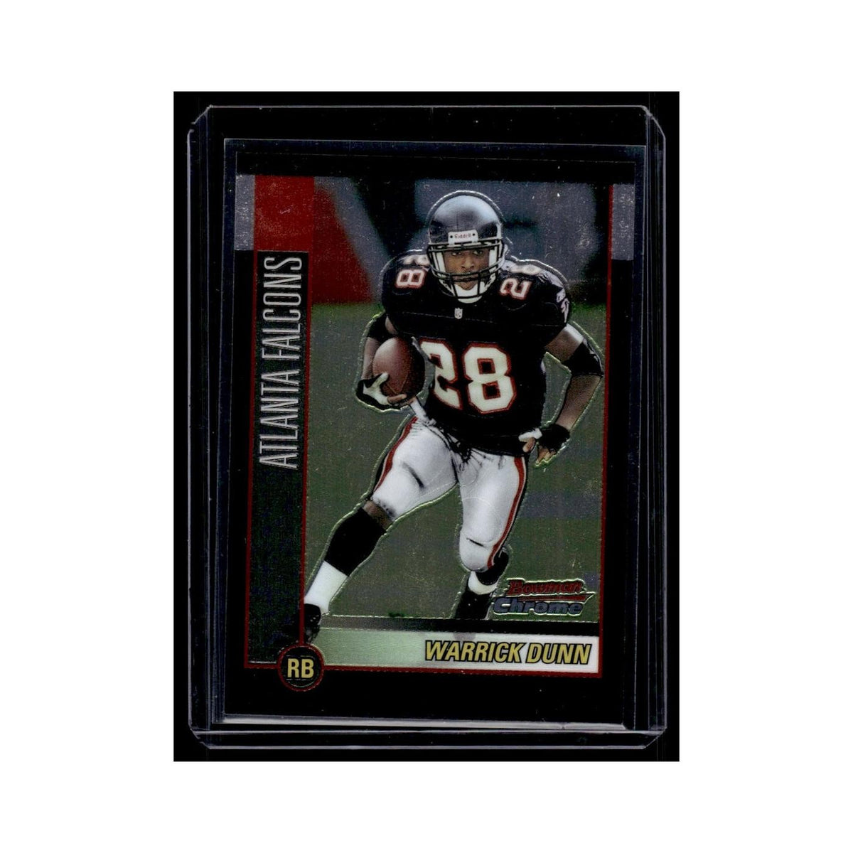 Warrick Dunn 2002 Bowman Chrome #61 Atlanta Falcons Football Card NM