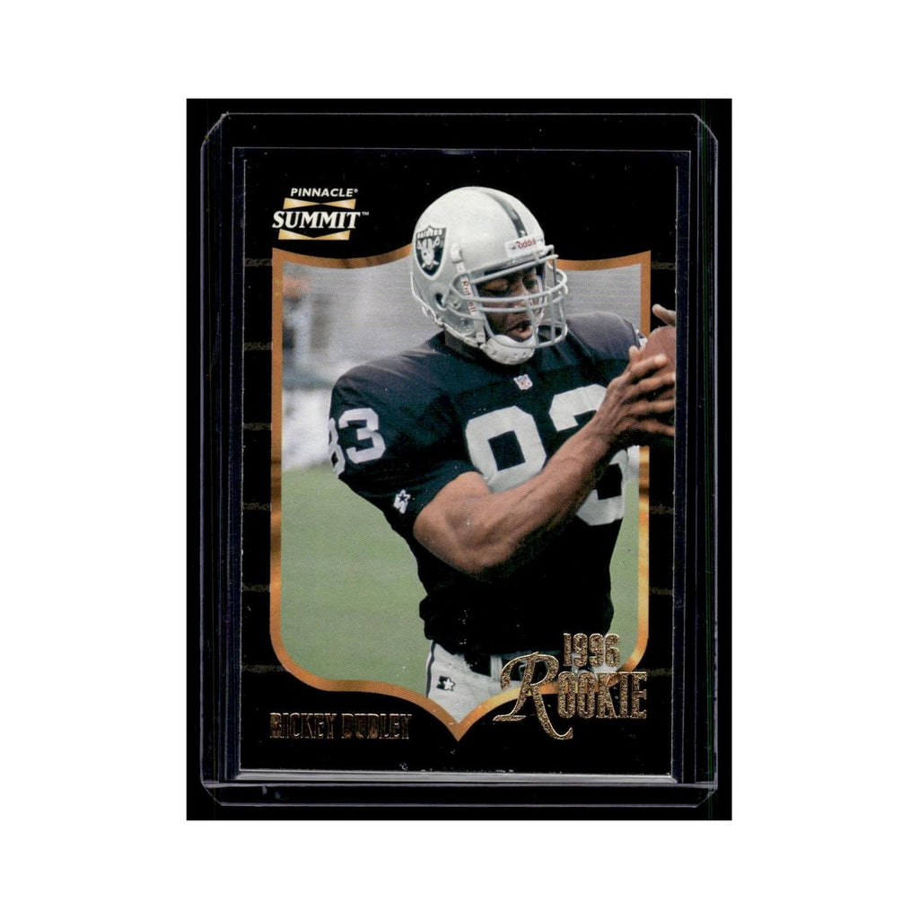 Rickey Dudley Rookie 1996 Summit #165 Oakland Raiders Football Card NM
