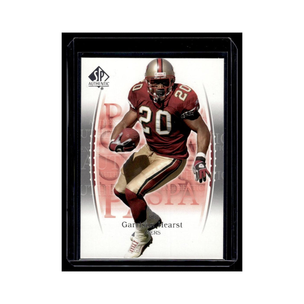 Garrison Hearst 2003 SP Authentic #40 San Francisco 49ers Football Card NM