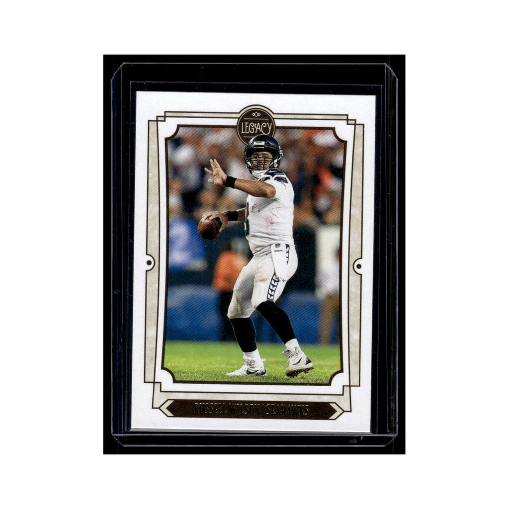 Russell Wilson 2019 Panini Legacy #90 Seattle Seahawks Football Card NM