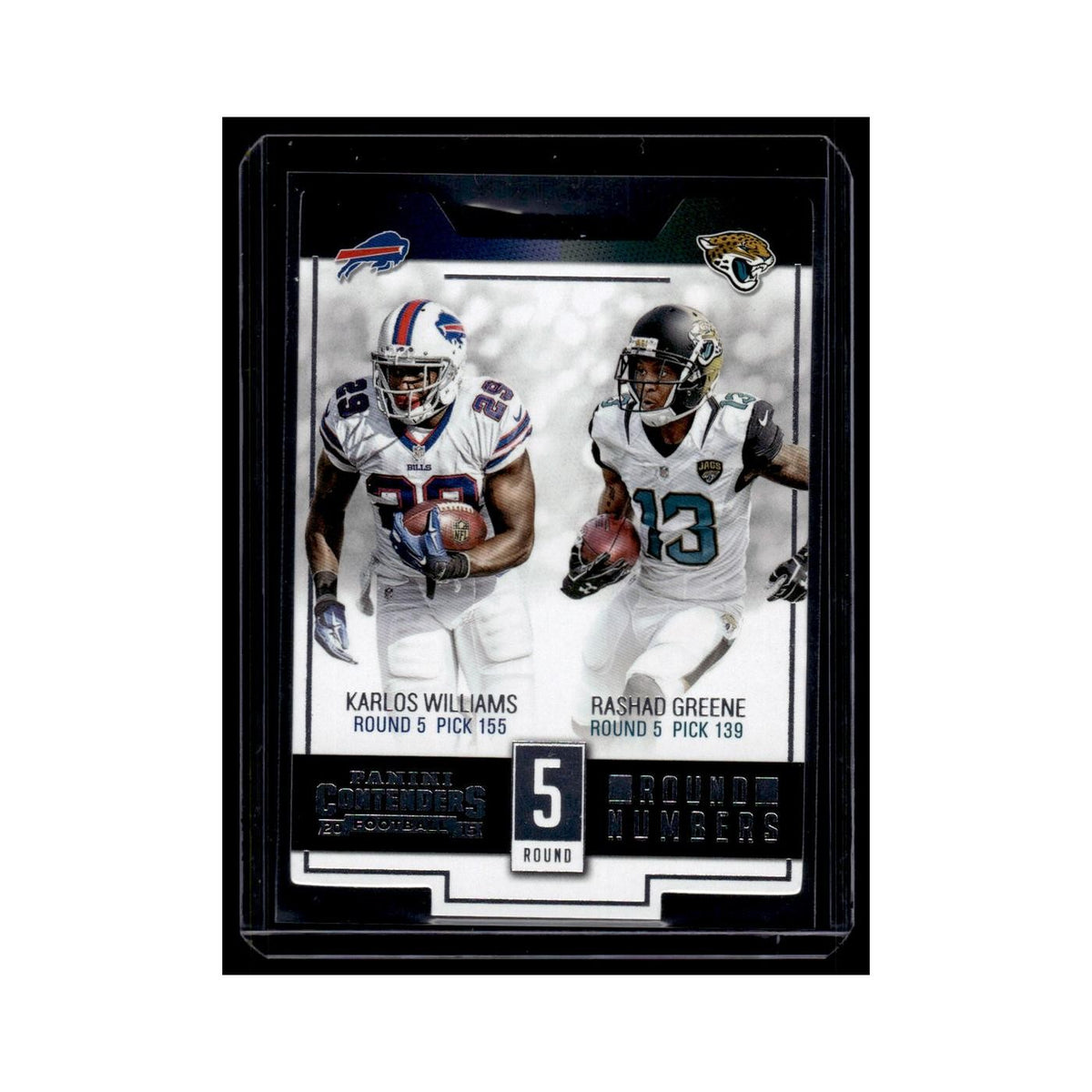 Karlos Williams Rashad Greene 2015 Panini Contenders #RN8 Football Card NM