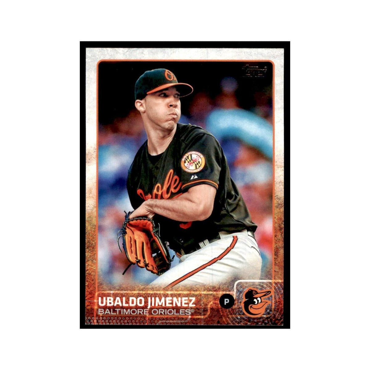 Ubaldo Jimenez 2015 Topps #157 Baseball Cards Baseball Card NM
