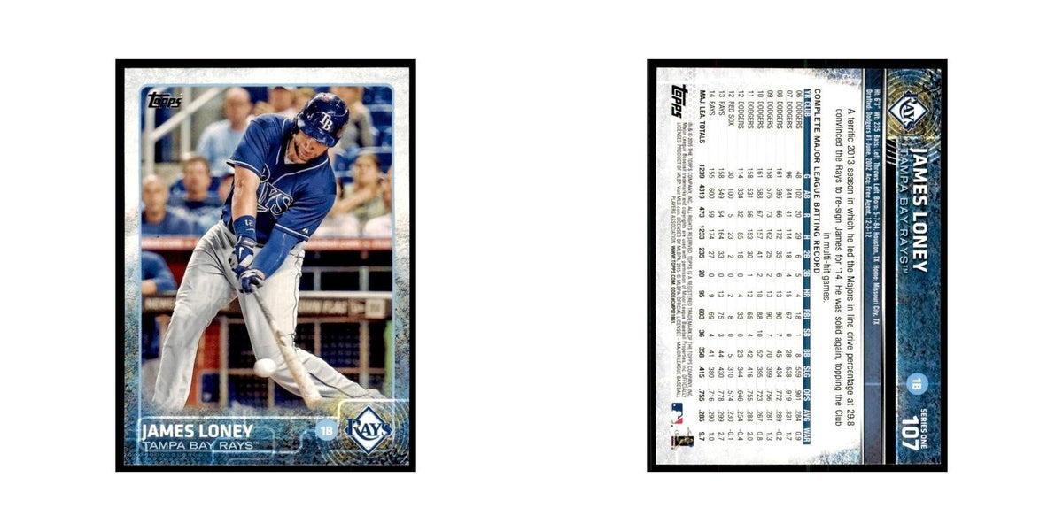 James Loney 2015 Topps #107 Baseball Cards Baseball Card NM