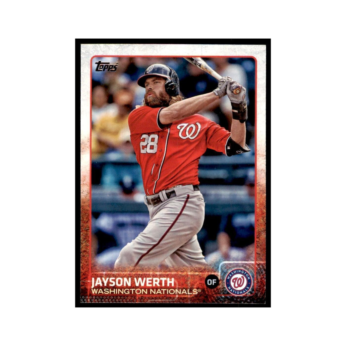 Jayson Werth 2015 Topps #6 Baseball Cards Baseball Card NM