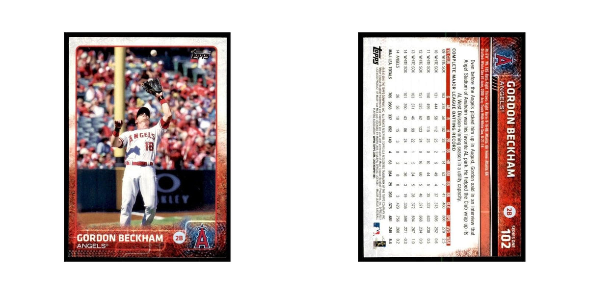 Gordon Beckham 2015 Topps #102 Baseball Cards Baseball Card NM