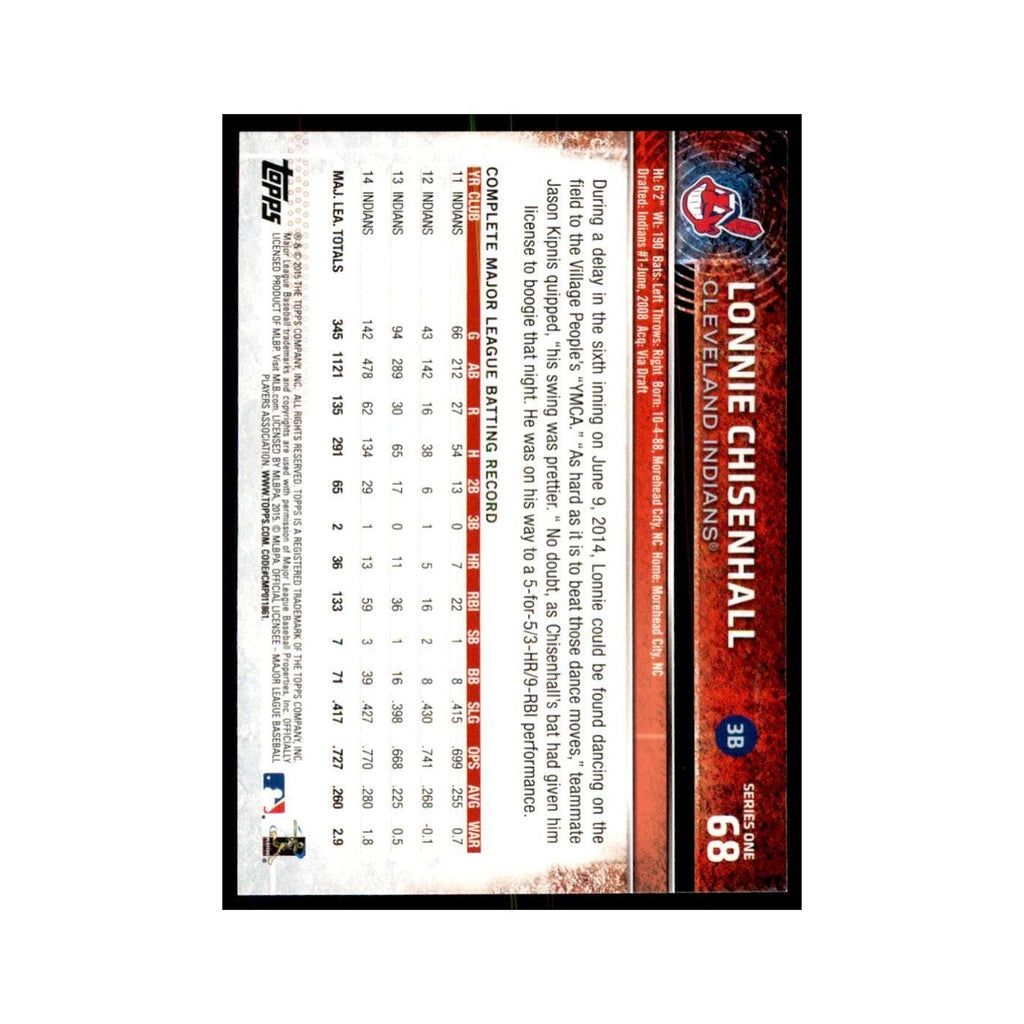 Lonnie Chisenhall 2015 Topps #68 Baseball Cards Baseball Card NM