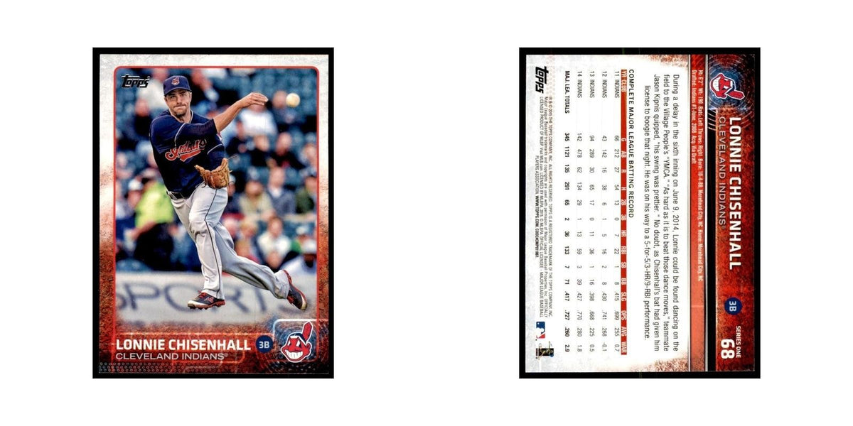 Lonnie Chisenhall 2015 Topps #68 Baseball Cards Baseball Card NM