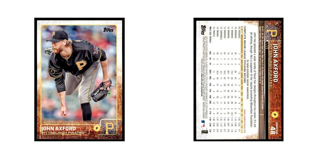 John Axford 2015 Topps #48 Baseball Cards Baseball Card NM