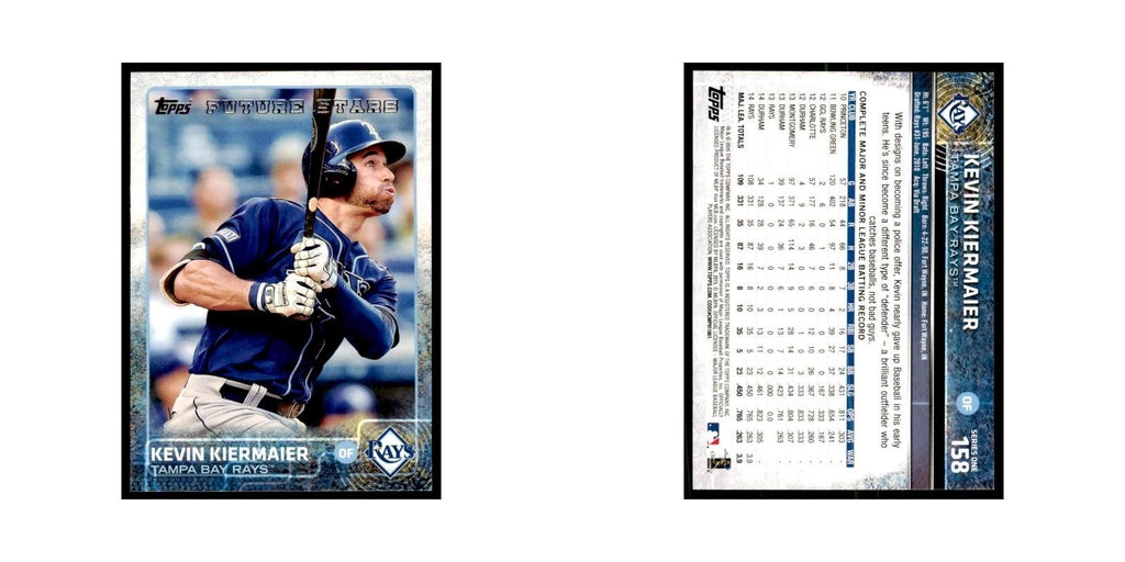 Kevin Kiermaier 2015 Topps #158 Baseball Cards Baseball Card NM
