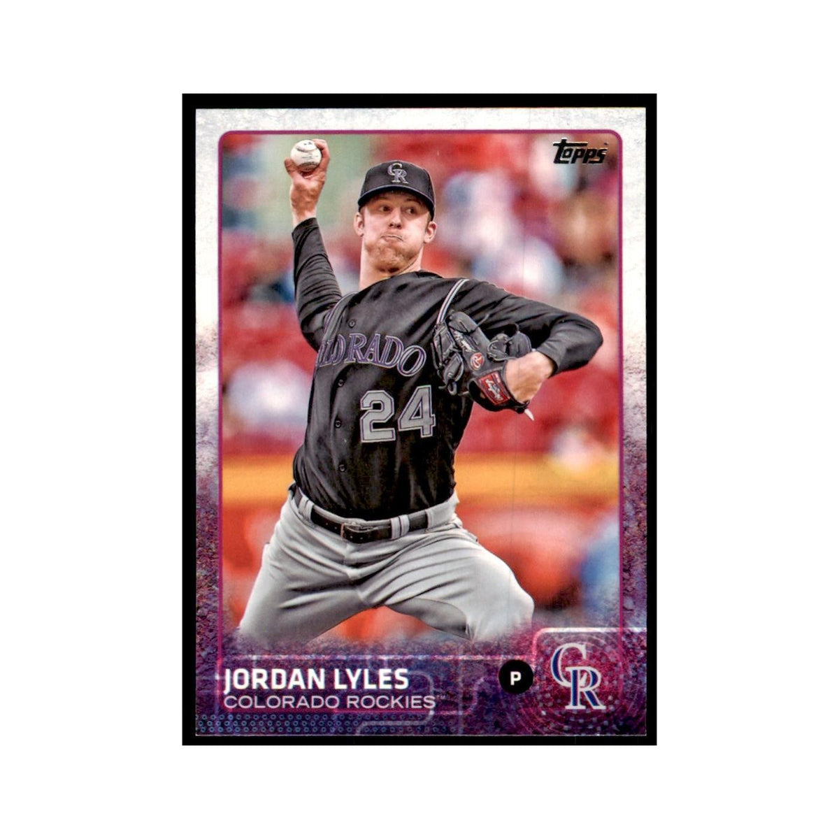 Jordan Lyles 2015 Topps #72 Baseball Cards Baseball Card NM