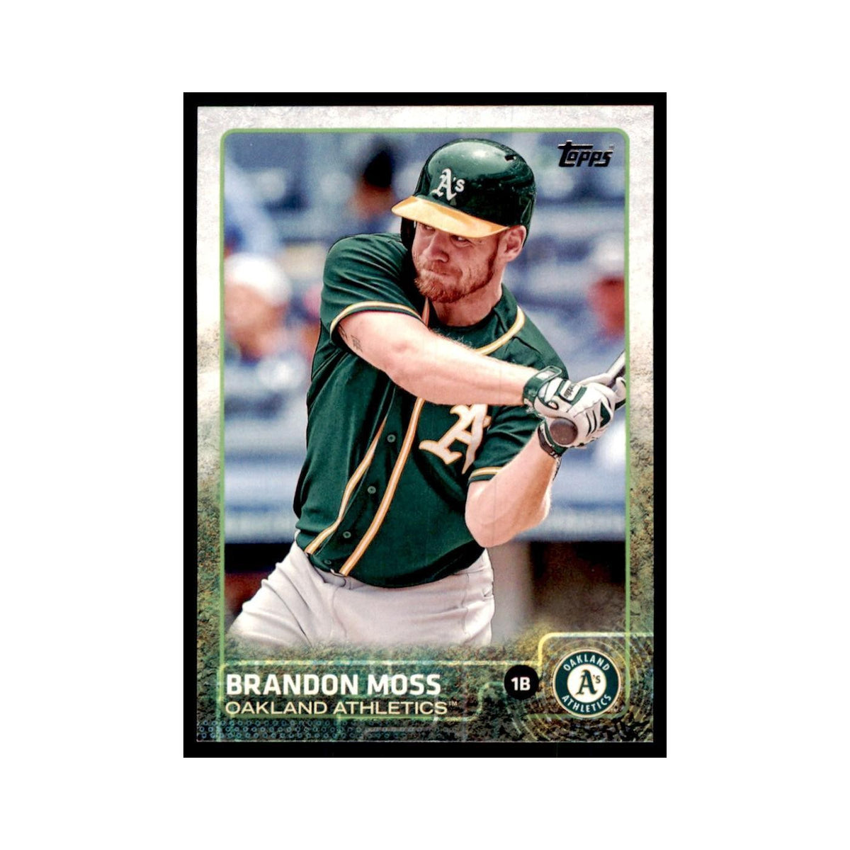 Brandon Moss 2015 Topps #35 Baseball Cards Baseball Card NM