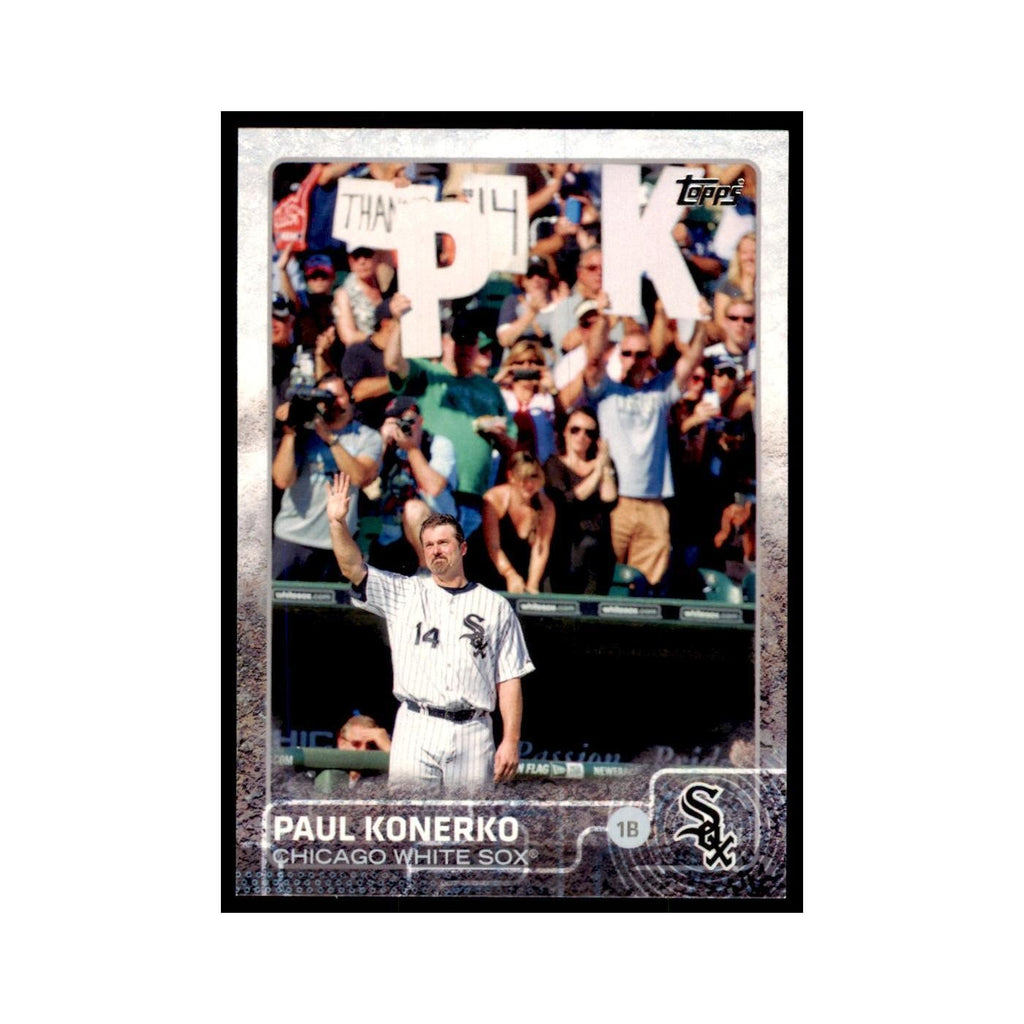 Paul Konerko 2015 Topps #177 Baseball Cards Baseball Card NM