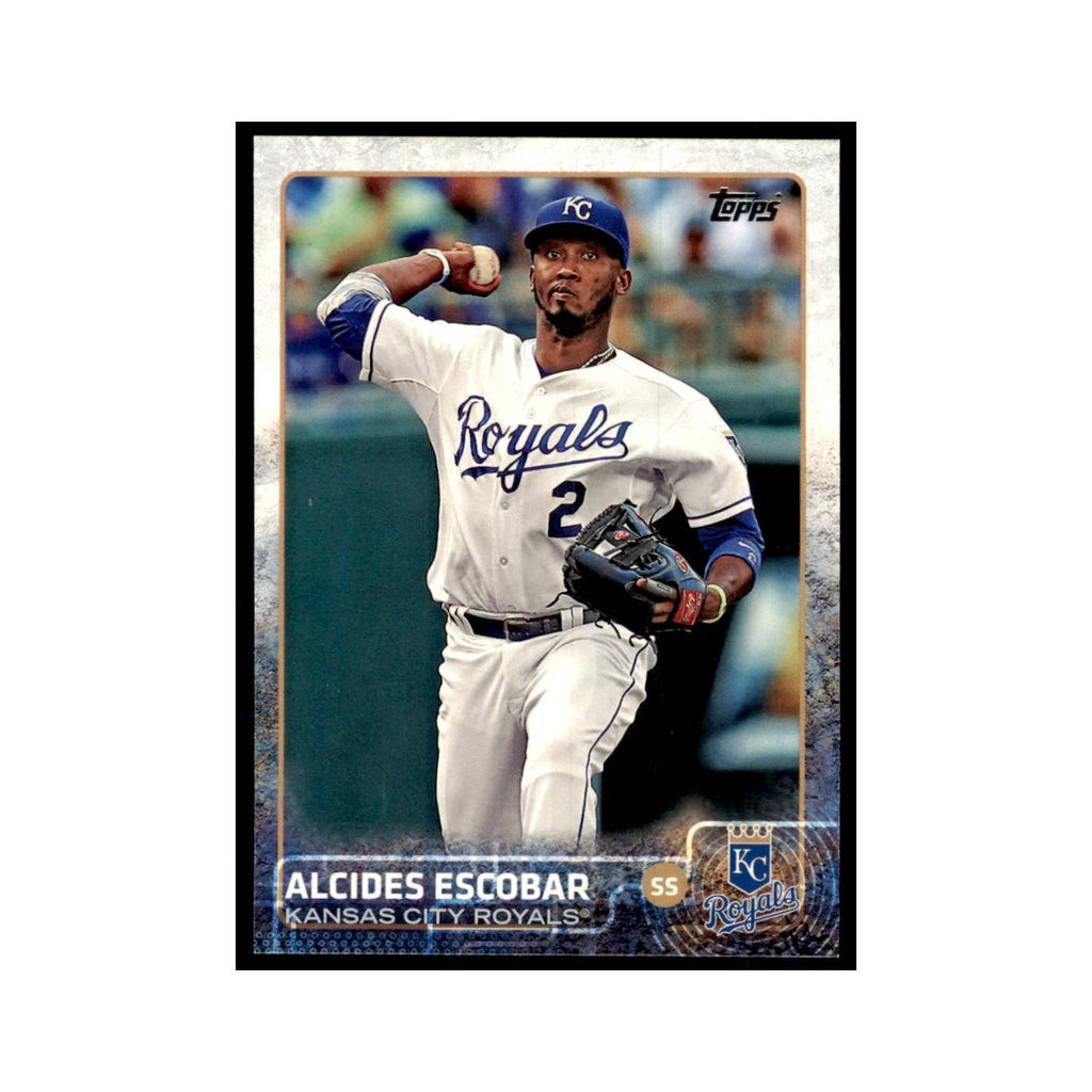 Alcides Escobar 2015 Topps #137 Baseball Cards Baseball Card NM
