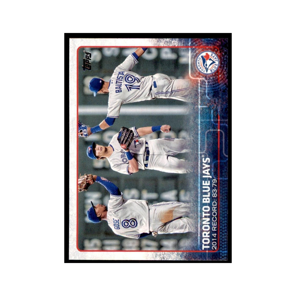 Toronto Blue Jays 2015 Topps #13 Baseball Cards Baseball Card NM