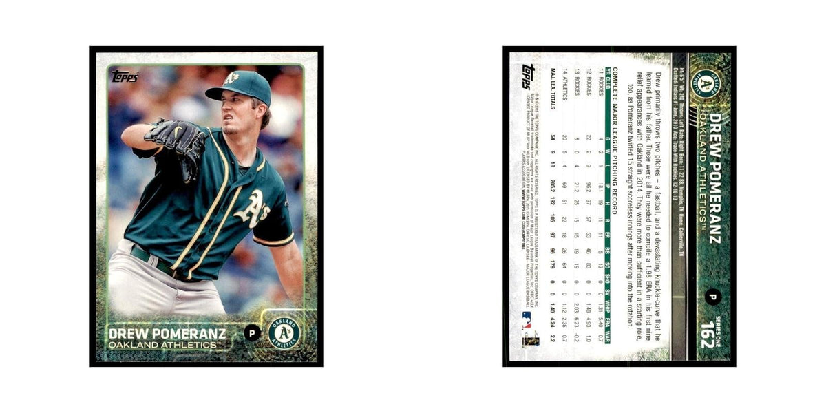 Drew Pomeranz 2015 Topps #162 Baseball Cards Baseball Card NM