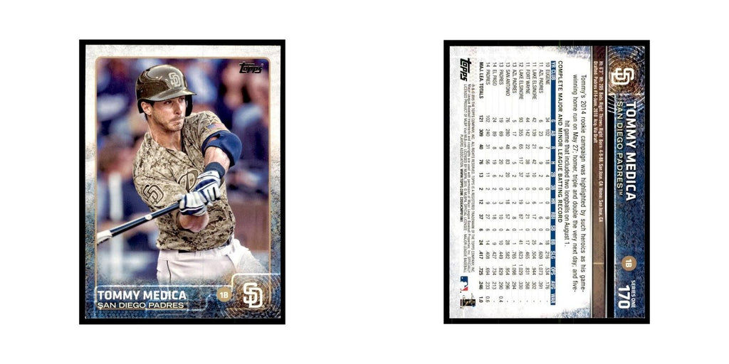 Tommy Medica 2015 Topps #170 Baseball Cards Baseball Card NM