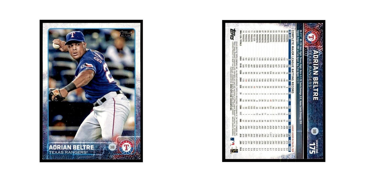 Adrian Beltre 2015 Topps #175 Baseball Cards Baseball Card NM