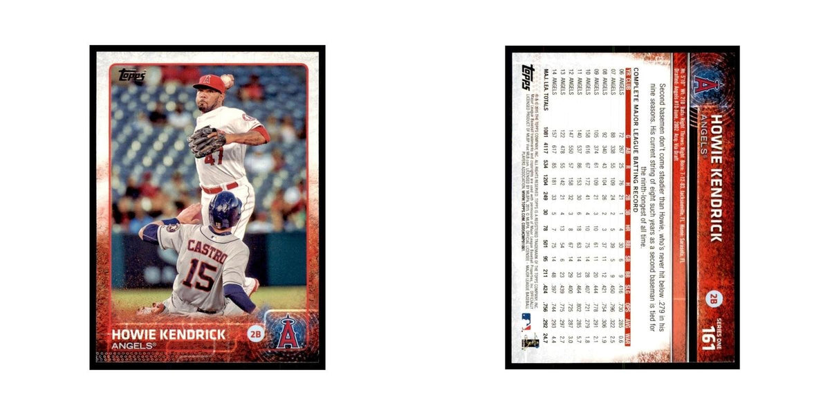 Howie Kendrick 2015 Topps #161 Baseball Cards Baseball Card NM