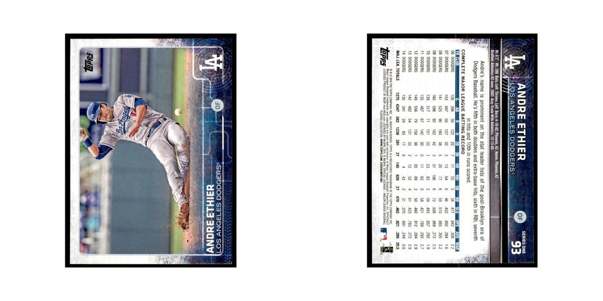 Andre Ethier 2015 Topps #93 Baseball Cards Baseball Card NM