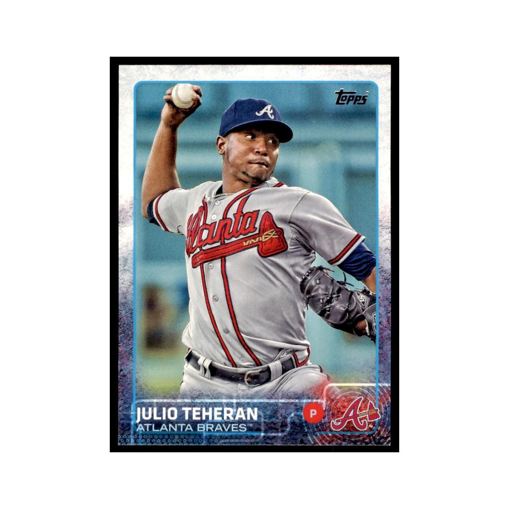 Julio Teheran 2015 Topps #36 Baseball Cards Baseball Card NM