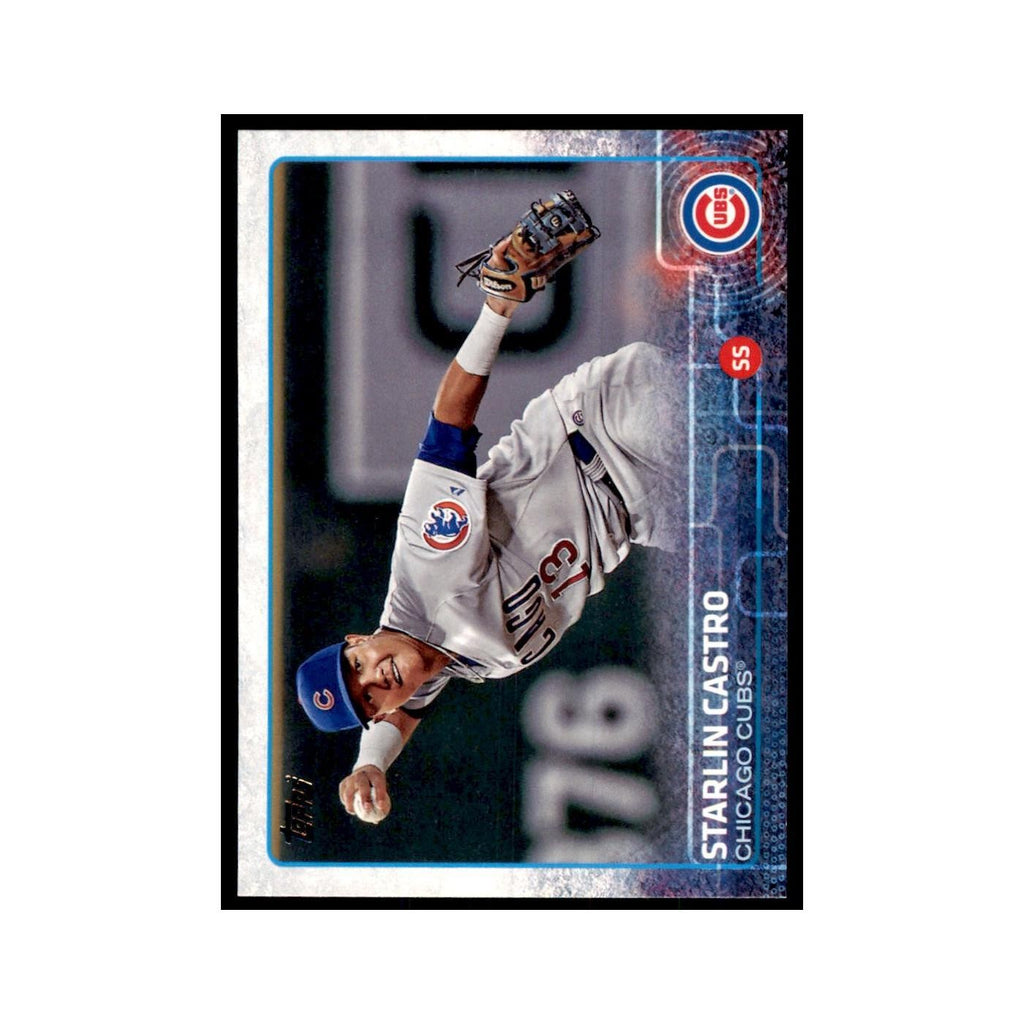 Starlin Castro 2015 Topps #43 Baseball Cards Baseball Card NM