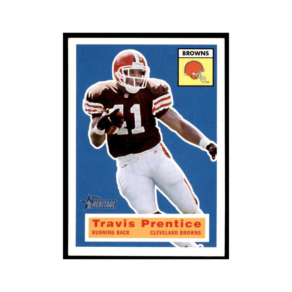 Travis Prentice 2001 Topps Heritage #74 Cleveland Browns Football Card NM