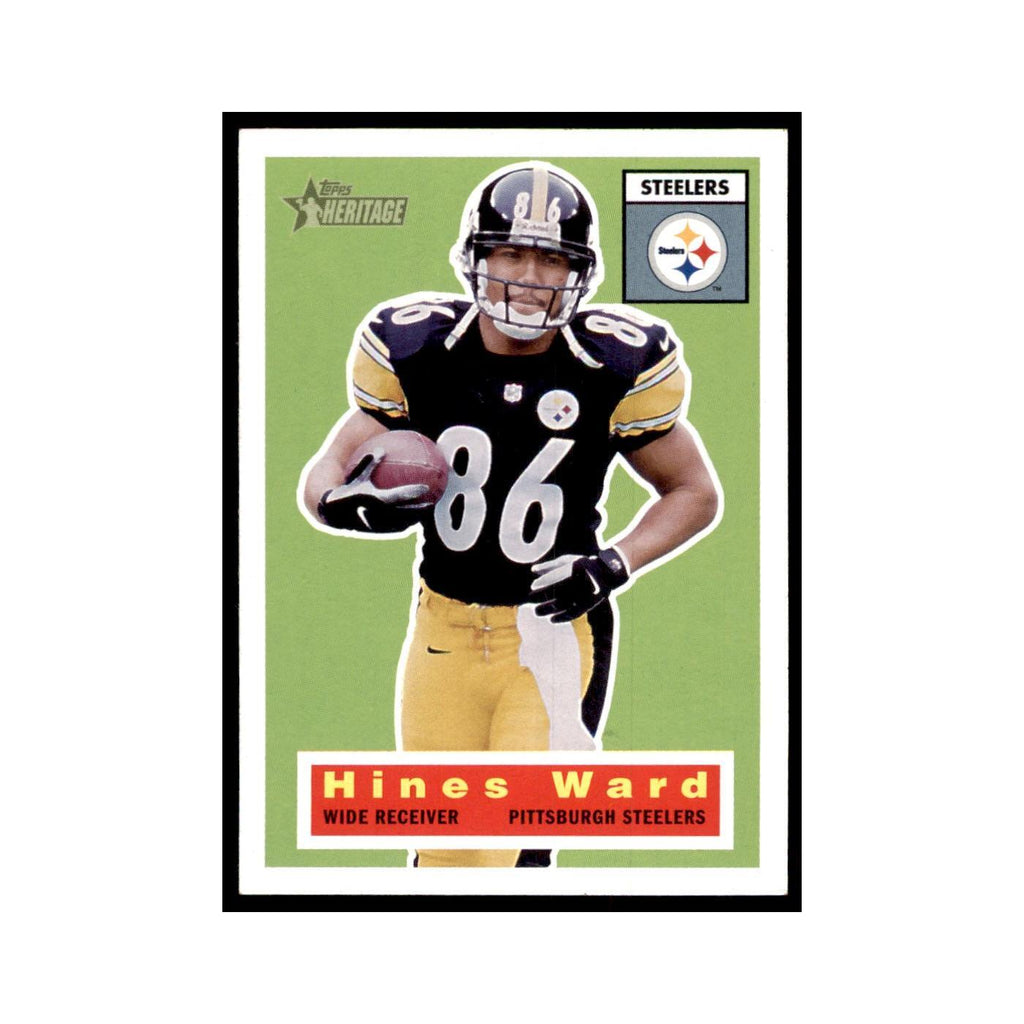 Hines Ward 2001 Topps Heritage #11 Pittsburgh Steelers Football Card NM