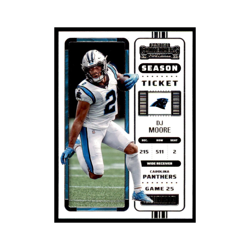 DJ Moore 2022 Panini Contenders #16 Chicago Bears Football Card NM
