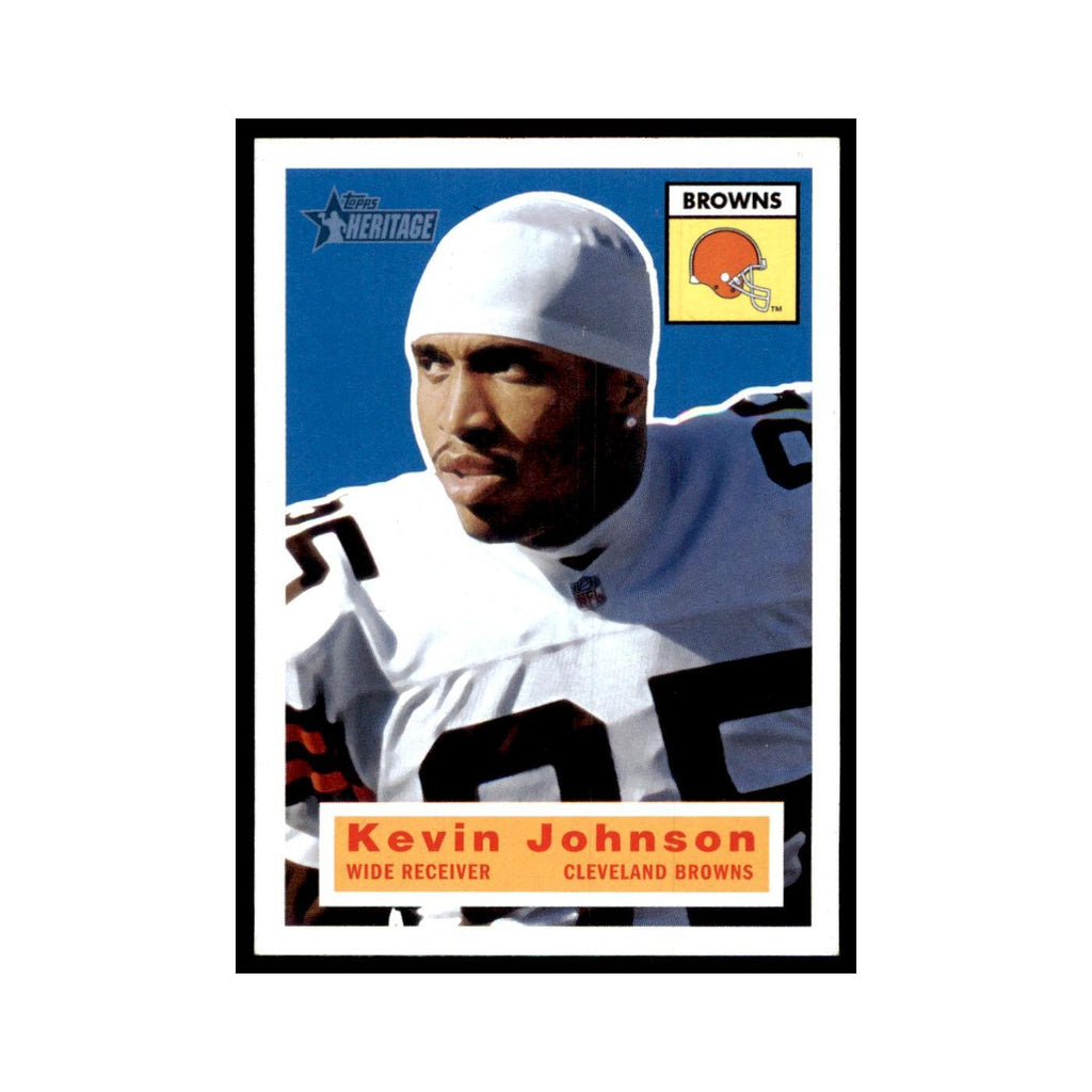 Kevin Johnson 2001 Topps Heritage #106 Cleveland Browns Football Card NM