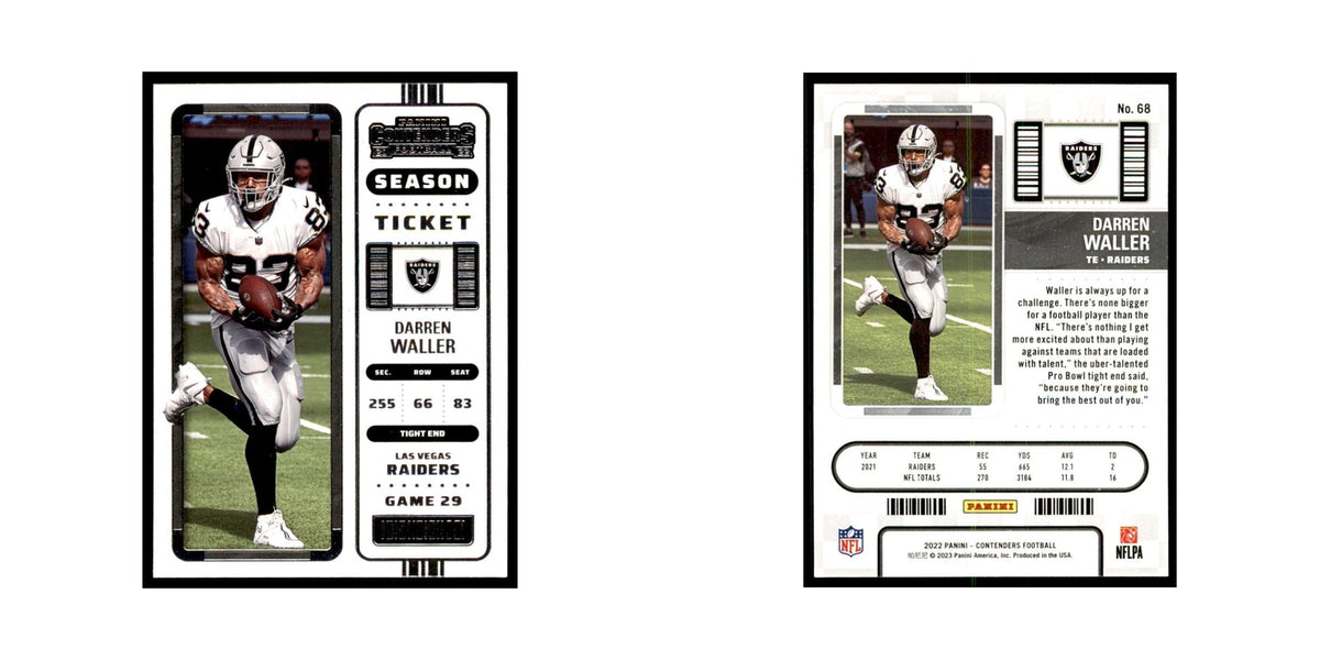 Darren Waller 2022 Panini Contenders #68 New York Giants Football Card NM