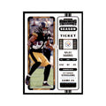 Najee Harris 2022 Panini Contenders #97 Pittsburgh Steelers Football Card NM