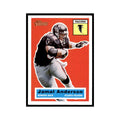 Jamal Anderson 2001 Topps Heritage #20 Atlanta Falcons Football Card NM