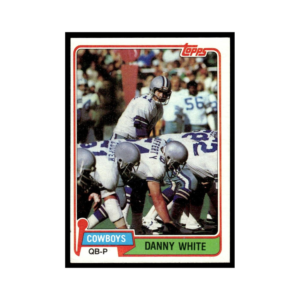Danny White 1981 Topps #300.0 Dallas Cowboys Football Card EX