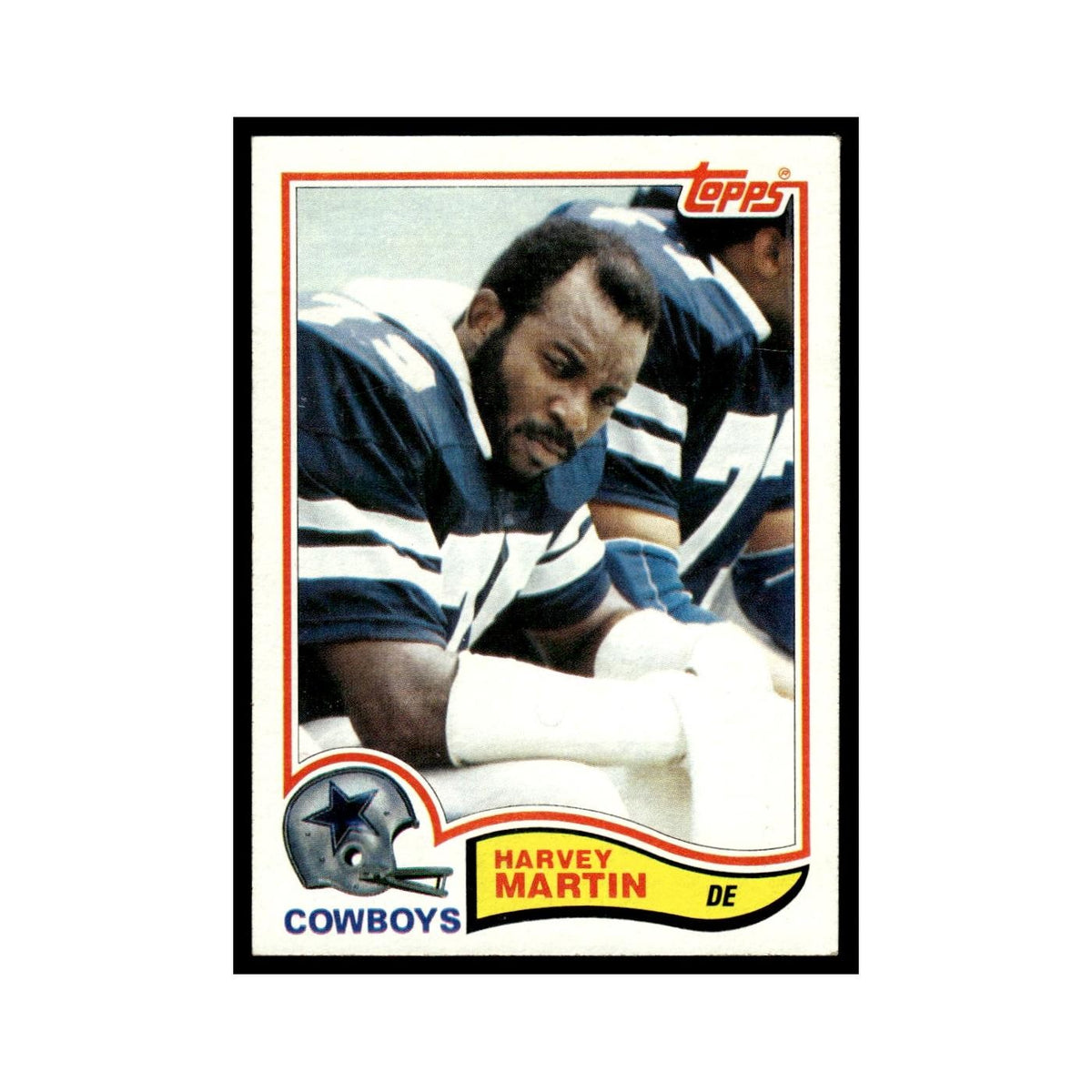 Harvey Martin 1982 Topps #320.0 Dallas Cowboys Football Card EX