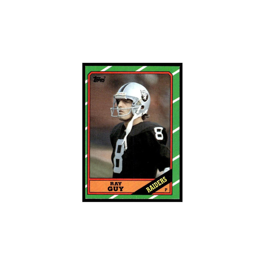 Ray Guy 1986 Topps #69.0 Los Angeles Raiders Football Card EX